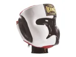 KASK BOKSERSKI SPARINGOWY TOP KING TKHGEC-LV (123) "EXTRA COVERAGE" (black/white/red)