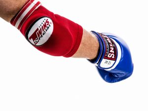 ELASTYCZNE OCHRANIACZE ŁOKCI TWINS SPECIAL EGN-1  (red)