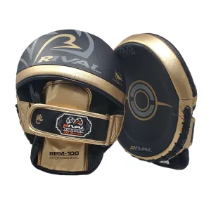 Tarcze Bokserskie Rival RPM100 Professional (black/gold)