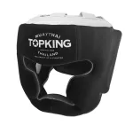 KASK BOKSERSKI SPARINGOWY TOP KING TKHGEC-LV (221) "EXTRA COVERAGE" (black/black/white)