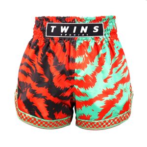 SPODENKI TAJSKIE TWINS SPECIAL TBS-Jungle (red/black/green)