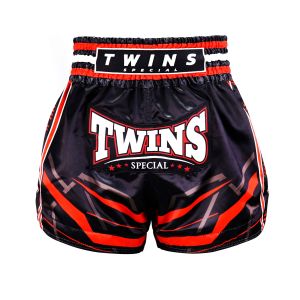 SPODENKI TAJSKIE TWINS SPECIAL TBS-Racing (black/red)