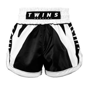 SPODENKI TAJSKIE TWINS SPECIAL TBS-Spine (black/white)