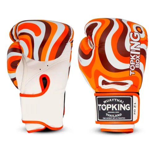 Rękawice bokserskie Top King TKBGLV-OR Lava - orange.webp