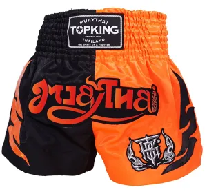 Spodenki tajskie Top King TKTBS-250-BK-OR