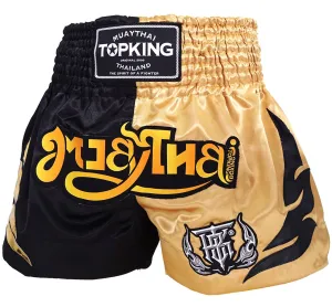Spodenki tajskie Top King TKTBS-250-BK-GD