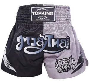 Spodenki tajskie Top King TKTBS-250-BK-GY