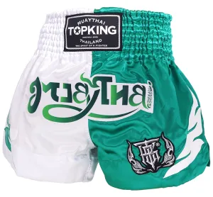 Spodenki tajskie Top King TKTBS-250-BK-GN