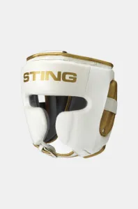 Kask bokserski Sting Sports Viper X Gel Full Face - white/gold