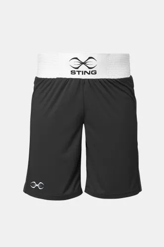 Spodenki Bokserskie STING SPORTS Mettle Competition 2.0 - black_01.webp