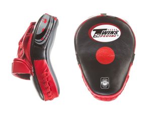 TARCZE BOKSERSKIE TWINS SPECIAL PML-10 (black/red) "CLASSIC" - PARA - 2SZT